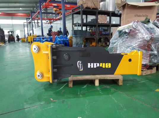 SB40 مطرقة صخرة من نوع مربع أو صامت أو مفك هيدروليكي للحفرة